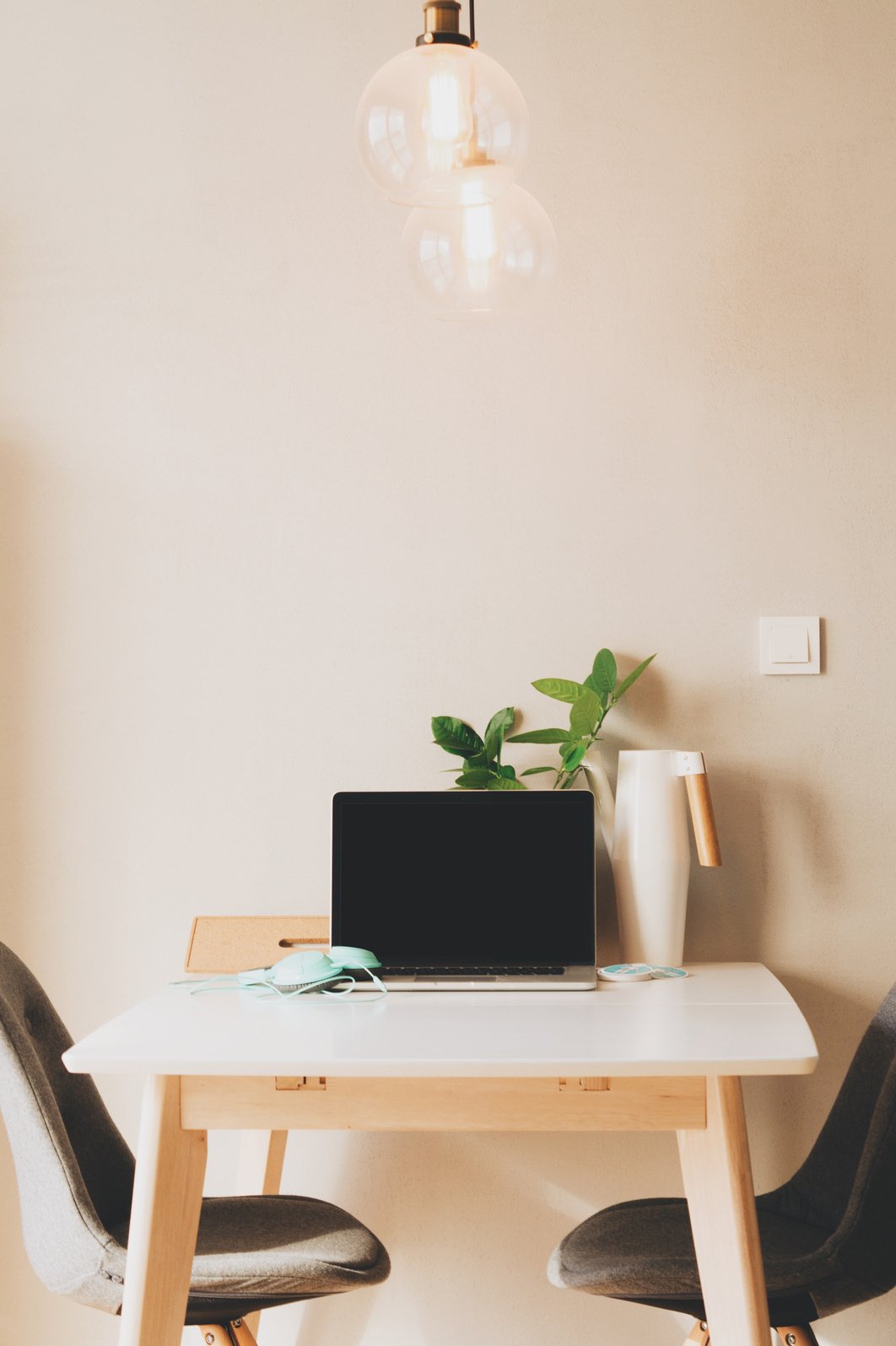 Minimalist Home Desk Workspace